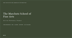 Desktop Screenshot of marchutz-school.org